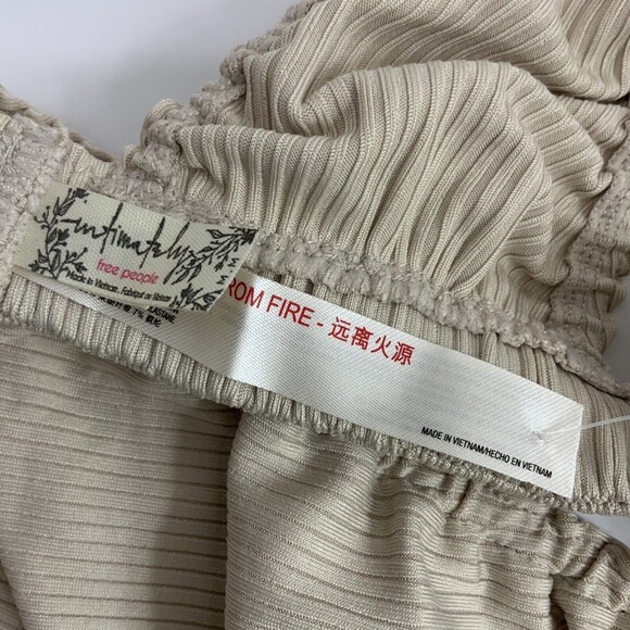 Free People Wait and See Birch Bralette Lightweight Thistle Seed M - Picture 8 of 15